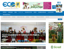 Tablet Screenshot of ecoregional.com.br